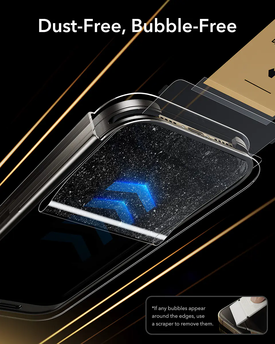Lamina Pantalla ESR Para iPhone 17 Pro / Pro Max Armorite Corning 9