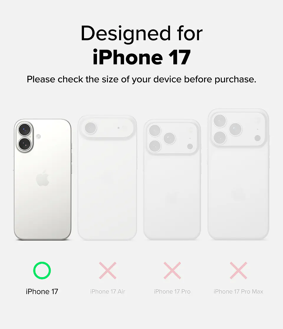  Carcasa Ringke Para iPhone 17 Fusion  2