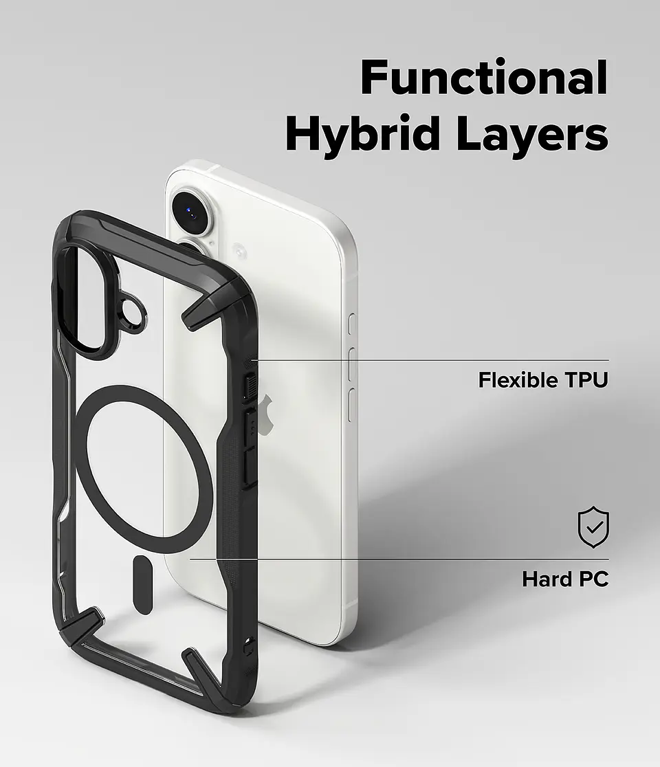 Carcasa Ringke Para iPhone 17 Fusion X Magnética 3