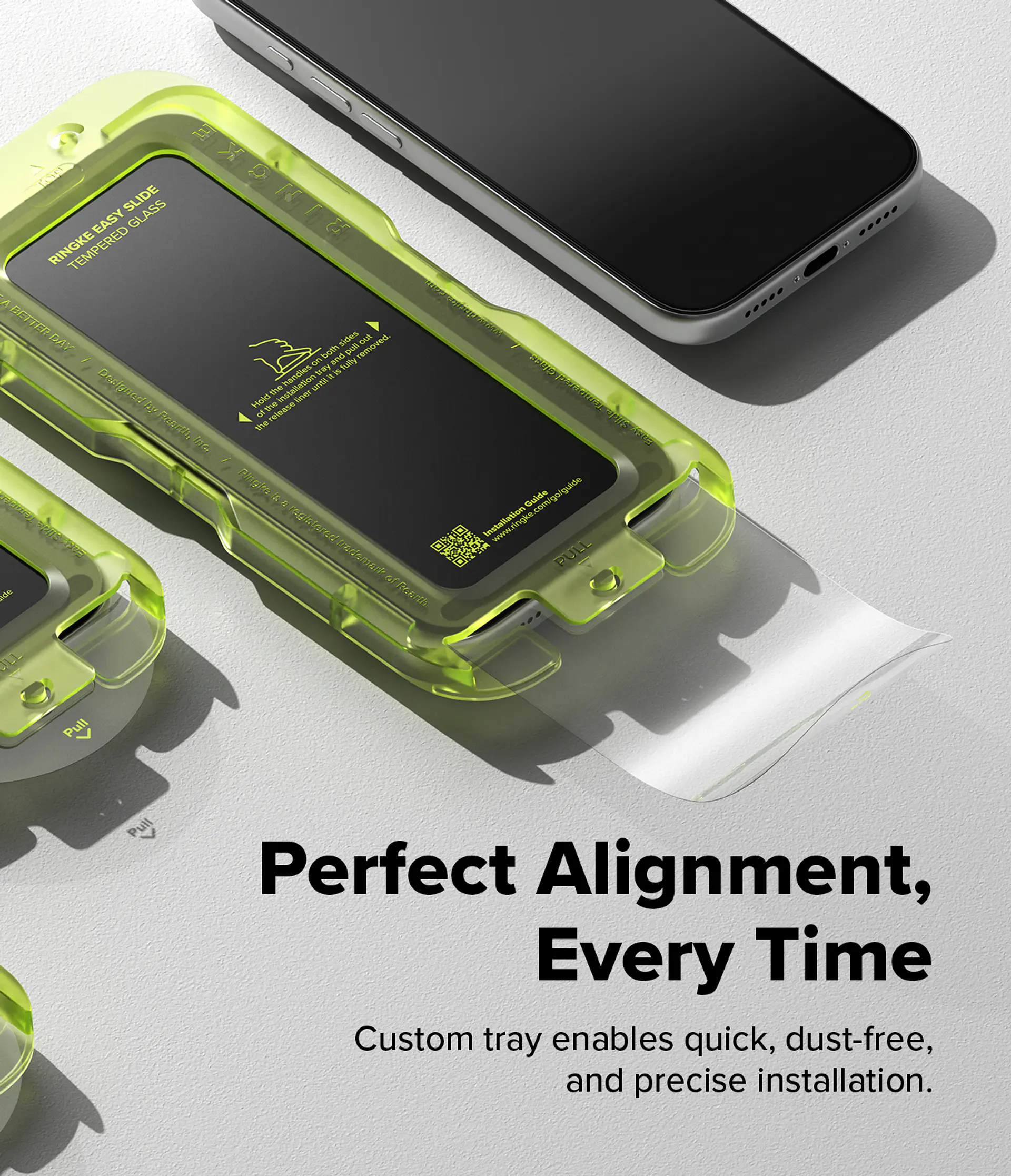 Lamina Pantalla Ringke Para iPhone 17 / Pro / Pro Max (Pack 2) 8