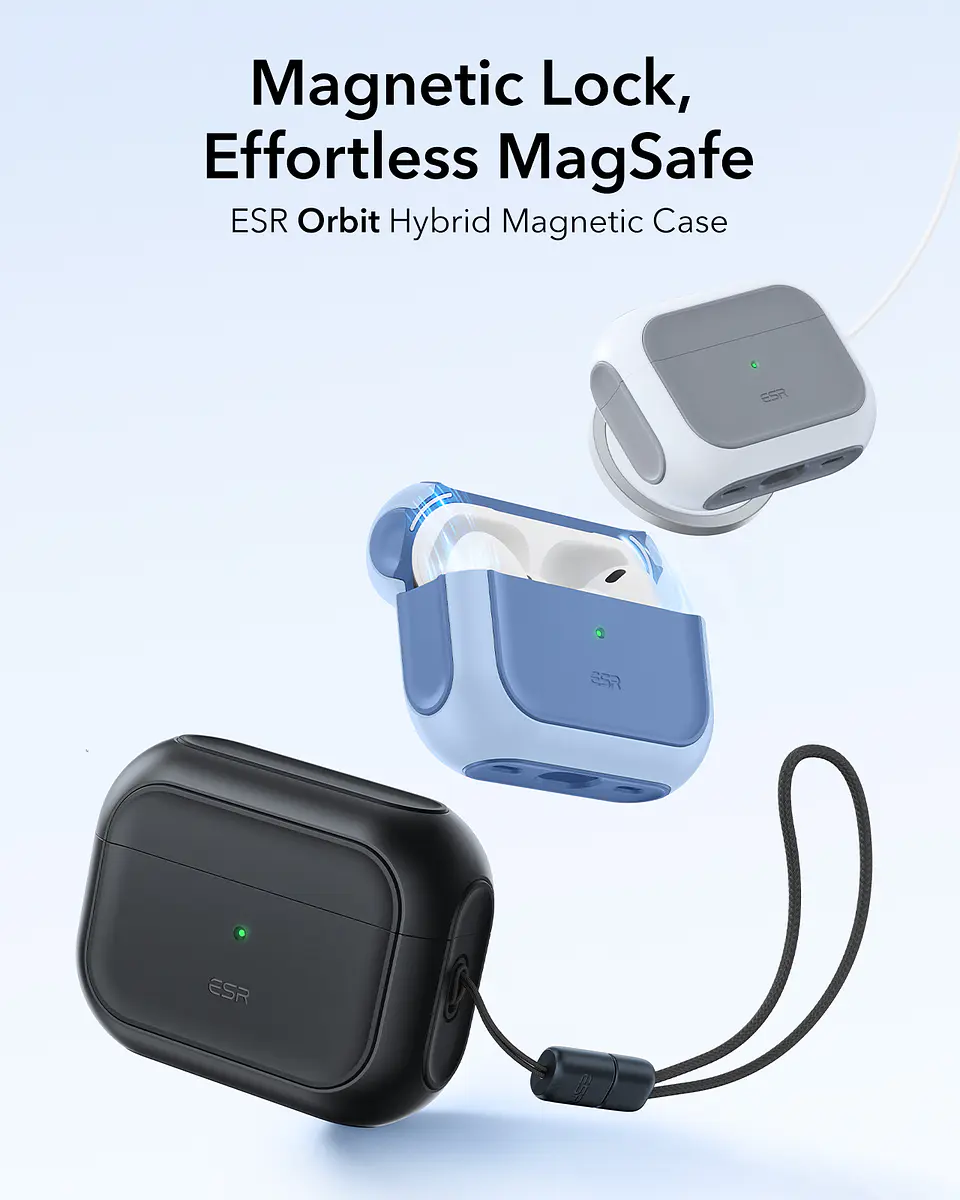 Carcasa Funda ESR Para AirPods Pro 3 Orbit Hybrid  4