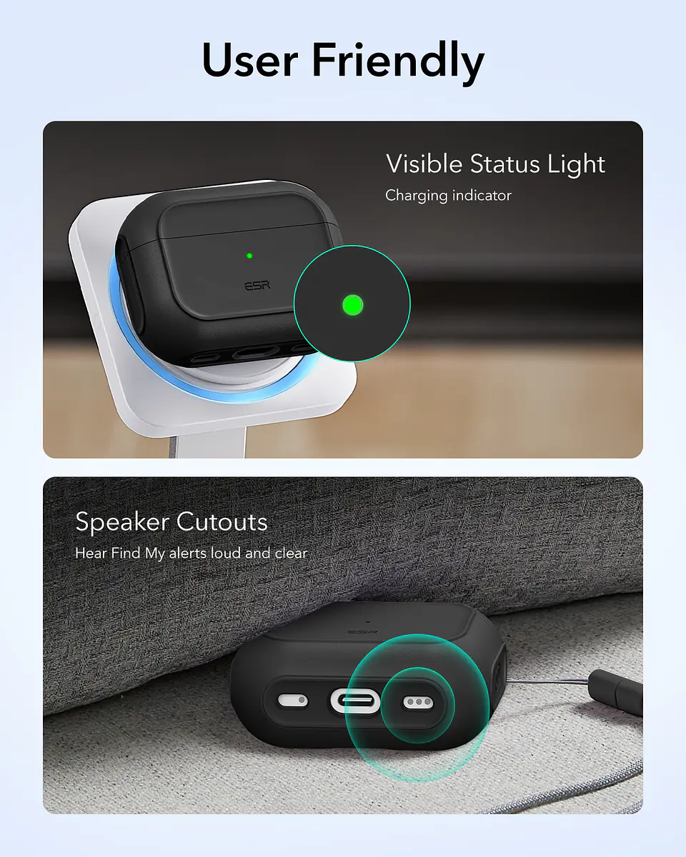 Carcasa Funda ESR Para AirPods Pro 3 Orbit Hybrid  7