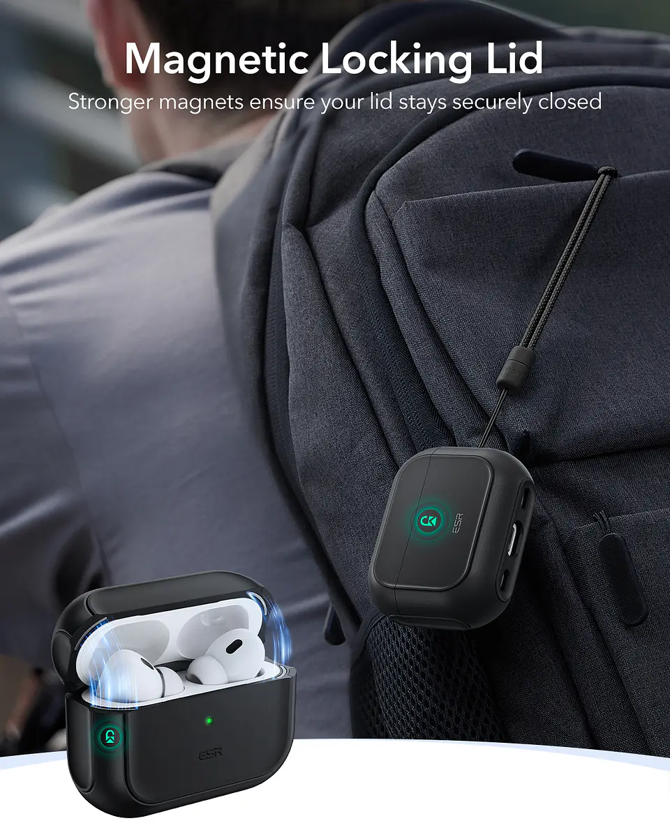 Carcasa Funda ESR Para AirPods Pro 3 Orbit Hybrid  9