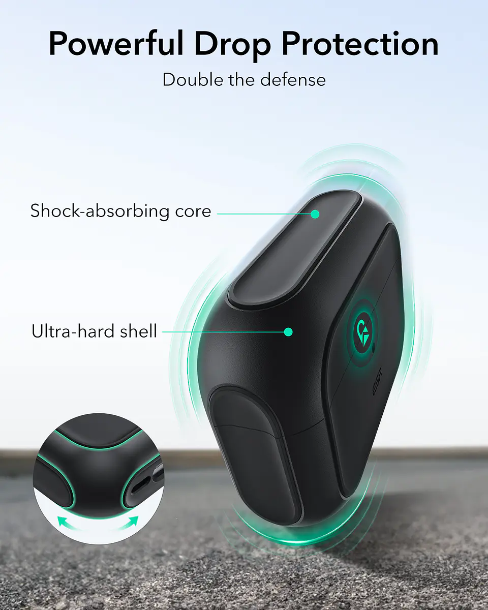 Carcasa Funda ESR Para AirPods Pro 3 Orbit Hybrid  11