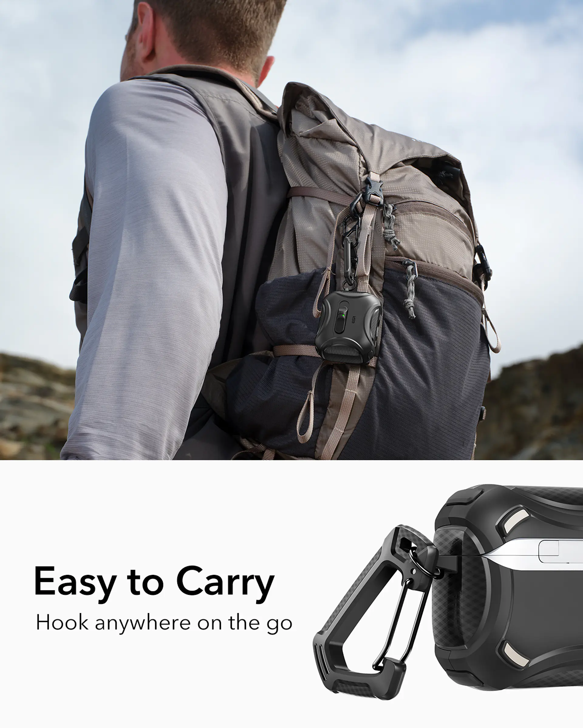 Carcasa Funda ESR Para AirPods Pro 3 Cyber FlickLock 7