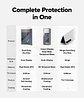 Lamina Protectora Ringke Para Galaxy Z Fold 7  3 en 1  - Miniatura 3