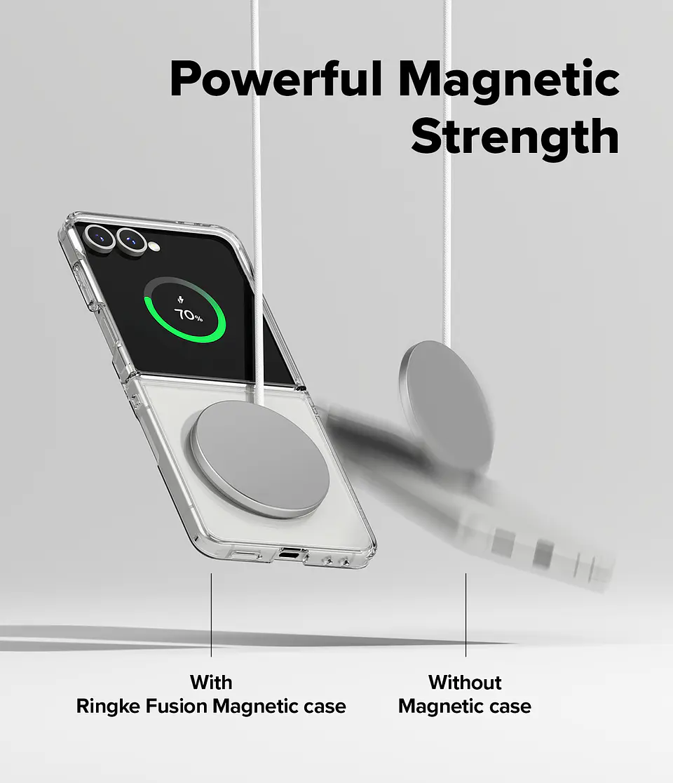 Carcasa Ringke Para Galaxy Z Flip 7 Fusion Magnetic 2