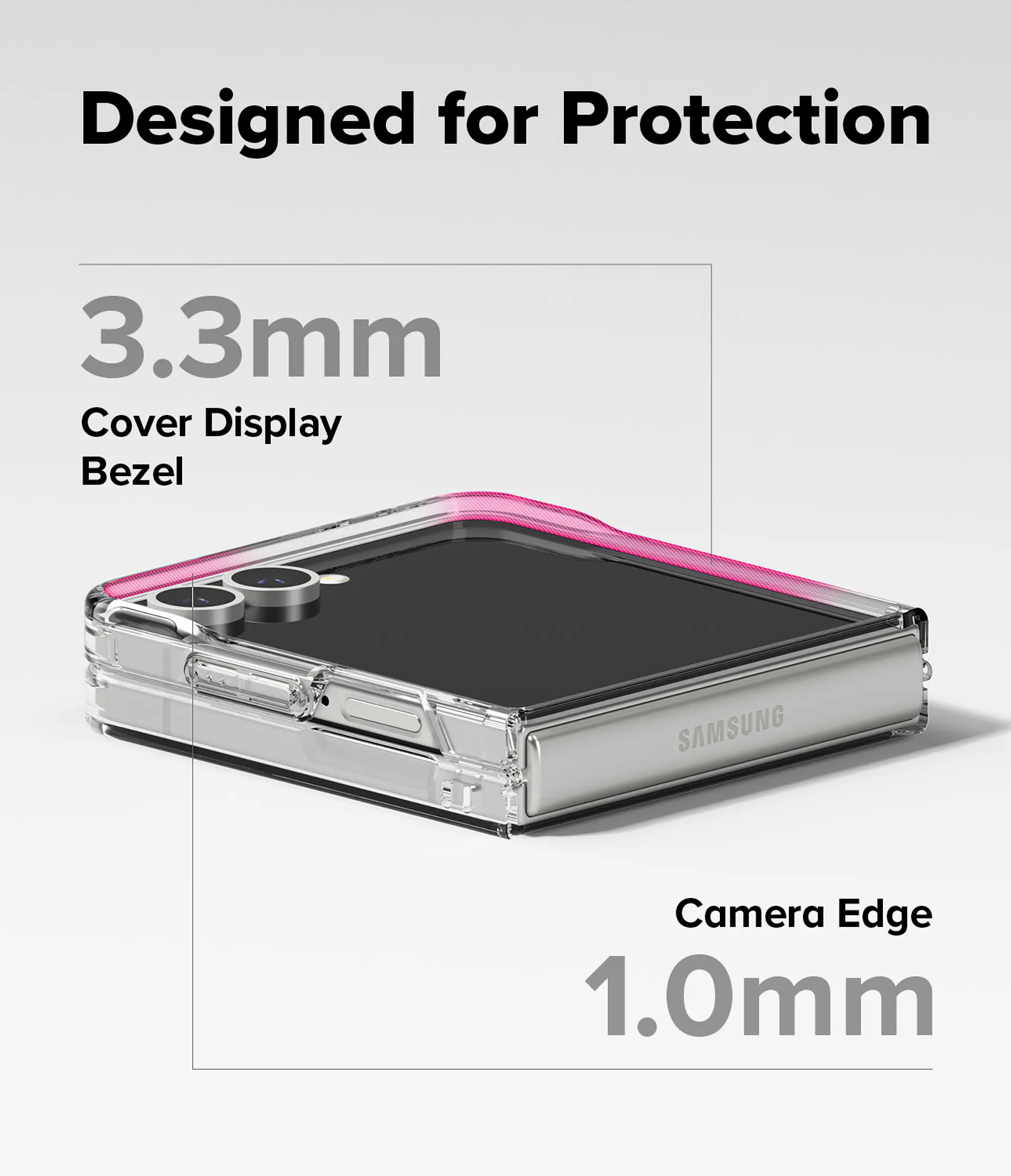 Carcasa Ringke Para Galaxy Z Flip 7 Fusion Magnetic 4