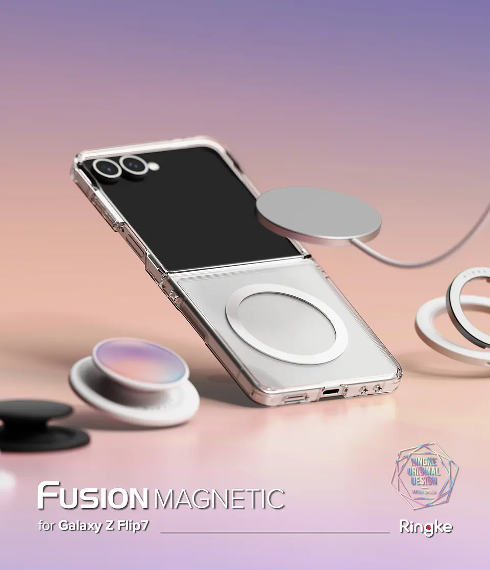 Carcasa Ringke Para Galaxy Z Flip 7 Fusion Magnetic 5