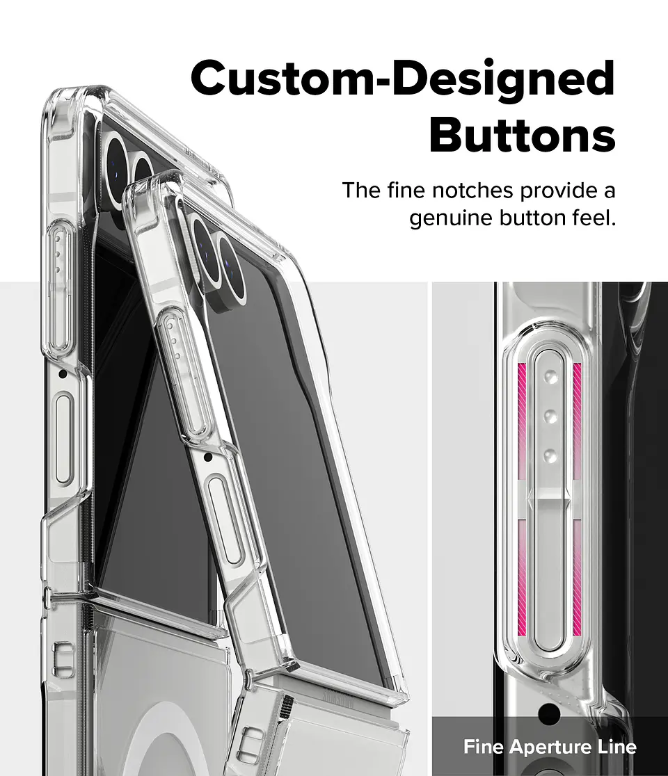 Carcasa Ringke Para Galaxy Z Flip 7 Fusion Magnetic 10