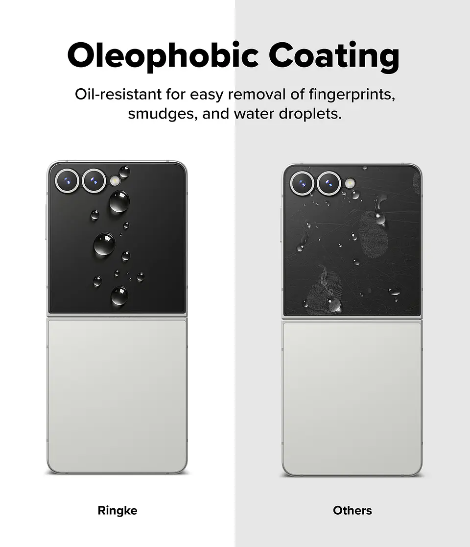 Lamina Protectora Ringke Para Galaxy Z Flip 7 (3 en 1)  2