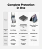 Lamina Protectora Ringke Para Galaxy Z Flip 7 (3 en 1)  - Miniatura 10