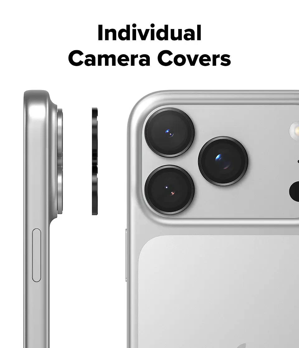 Protector Cámara Ringke Para iPhone 17 Pro / 17 Pro Max (2 Pack) 4