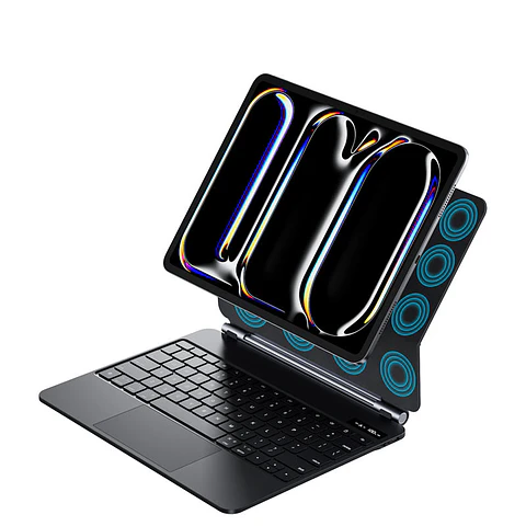 Funda Con Teclado Para iPad Magic Magnético Español