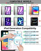 Funda Con Teclado Para iPad Magic Magnético Español - Miniatura 8