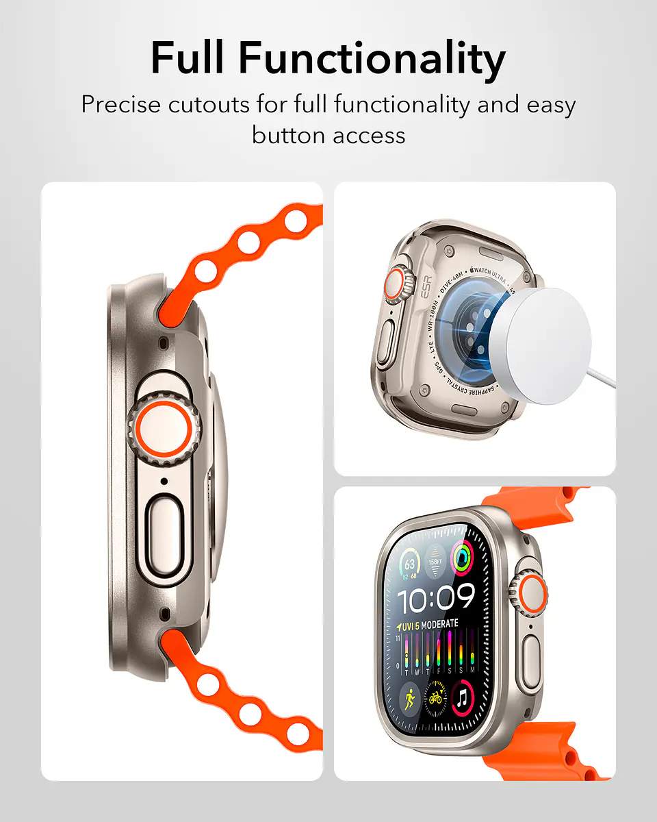 Protector Carcasa ESR Para Apple Watch Ultra 3 / Ultra 2 / Ultra (49mm) 4