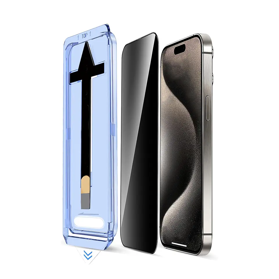 Lamina Anti Espia Para iPhone 17 / 17 Pro / 17 Pro Max Auto Instalable 1