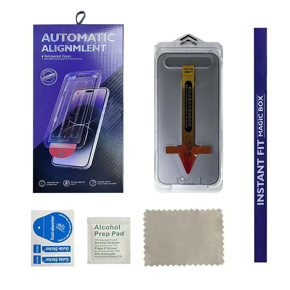 Lamina Anti Espia Para iPhone 17 / 17 Pro / 17 Pro Max Auto Instalable 2