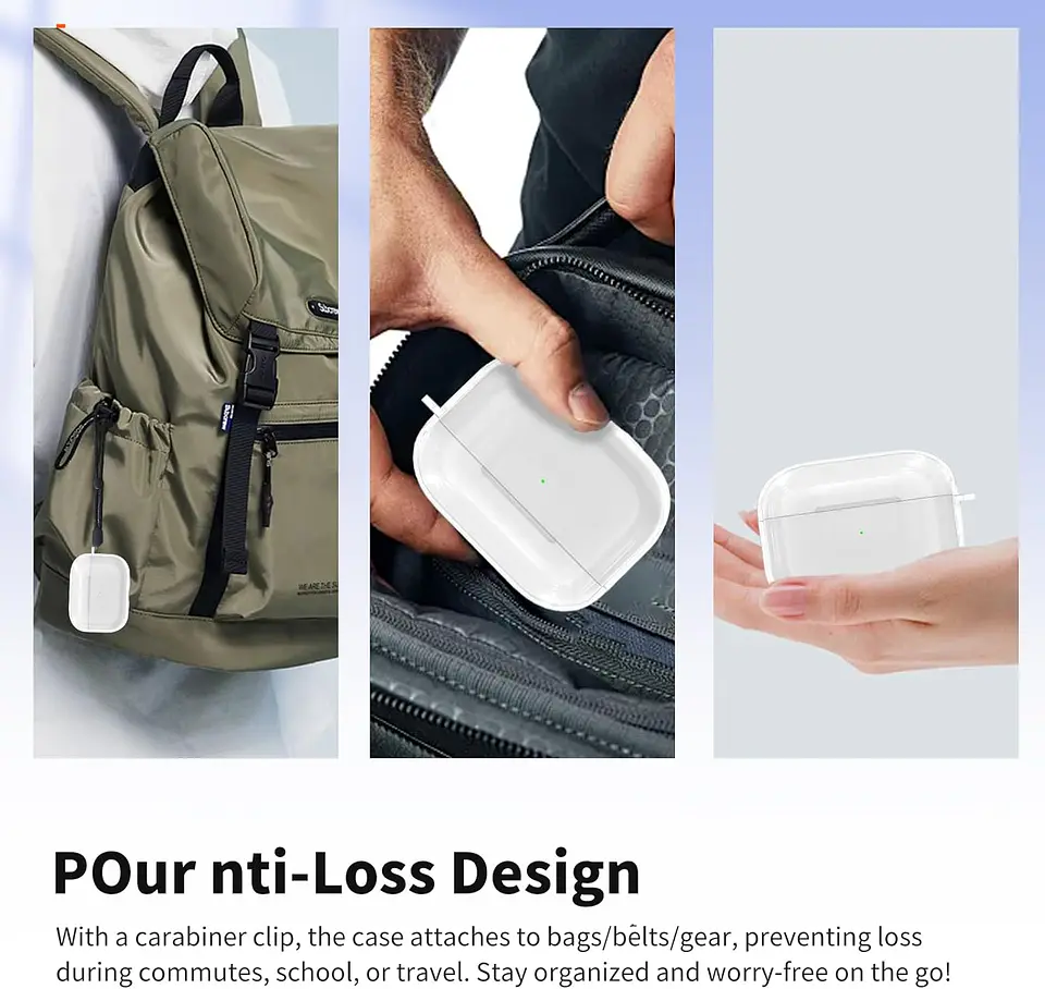 Carcasa Funda Silicona Para AirPods Pro 3 (2025) 7