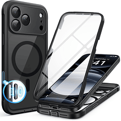 Carcasa 360° Para iPhone 17 / 17 Pro / Max AntiGolpes