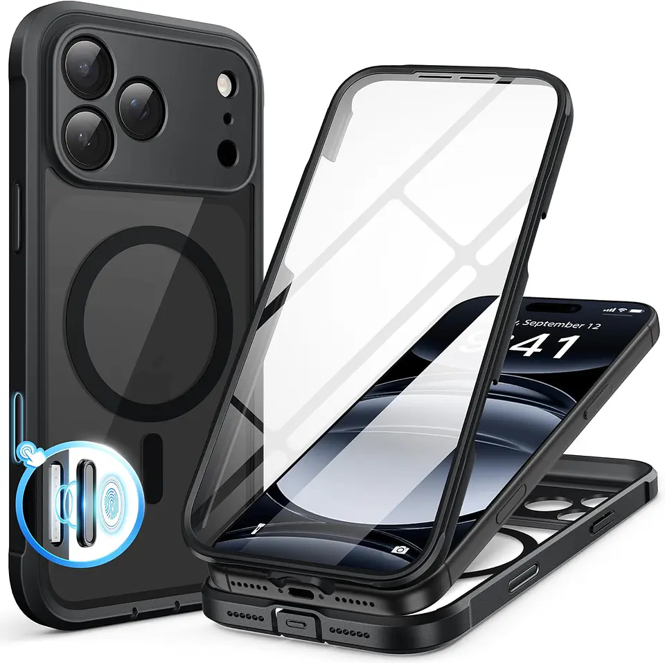 Carcasa 360° Para iPhone 17 / 17 Pro / Max AntiGolpes 1