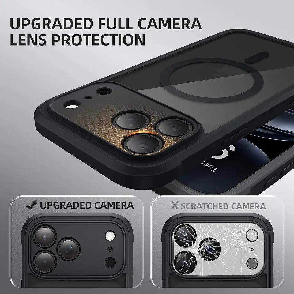 Carcasa 360° Para iPhone 17 / 17 Pro / Max AntiGolpes 5