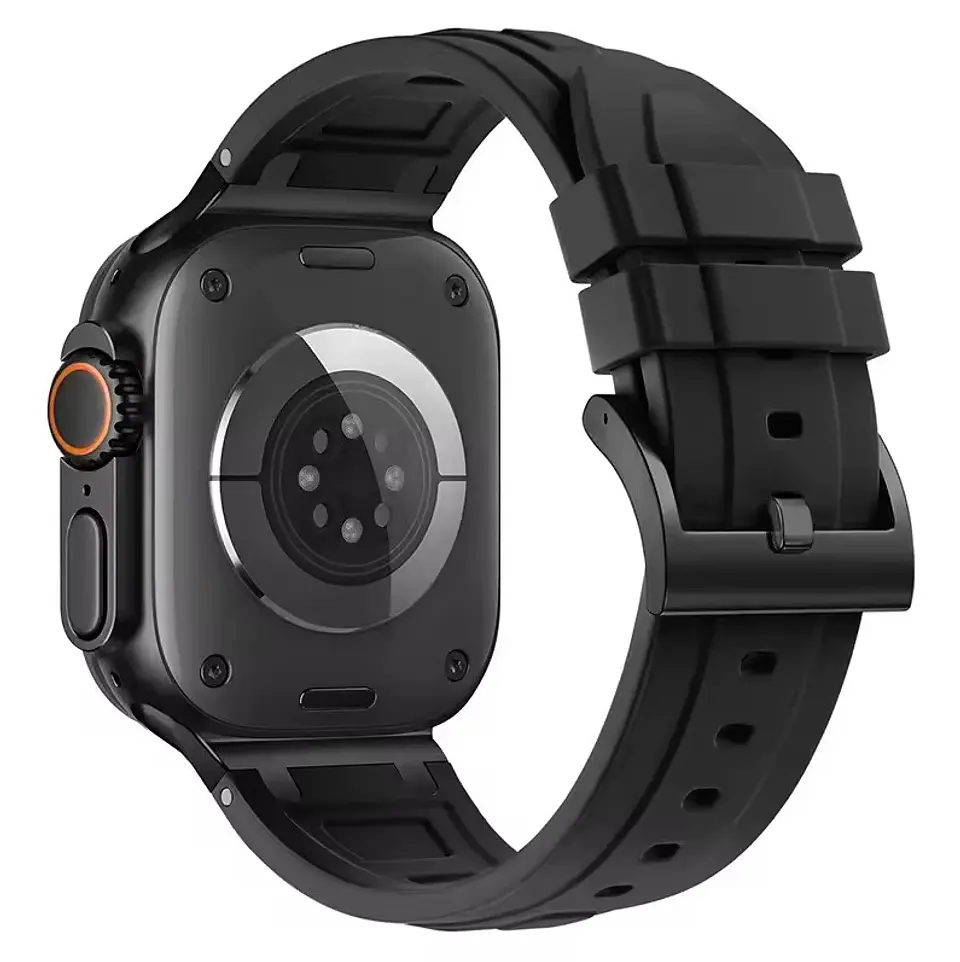 Correa Silicona Tough Armor Para Apple Watch 44/45/46/49mm 9
