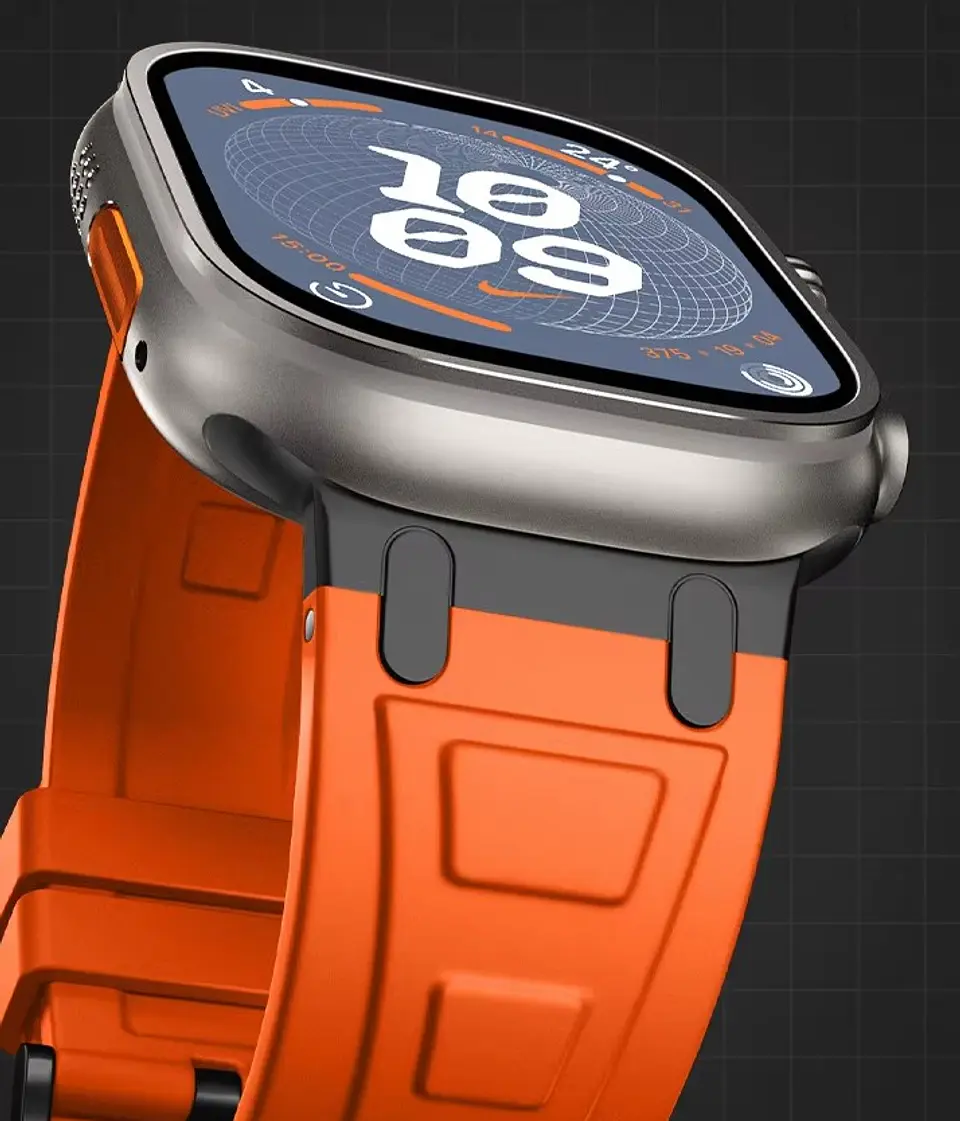 Correa Silicona Tough Armor Para Apple Watch 44/45/46/49mm 7