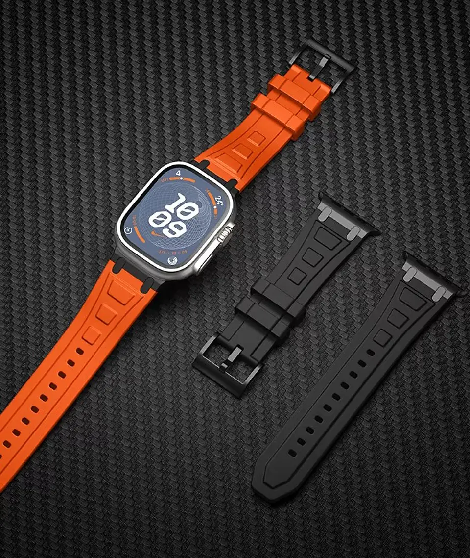 Correa Silicona Tough Armor Para Apple Watch 44/45/46/49mm 6