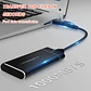 Cofre Externo USB 3.1 Tipo C Para SSD M.2 NVMe / SATA - Miniatura 4