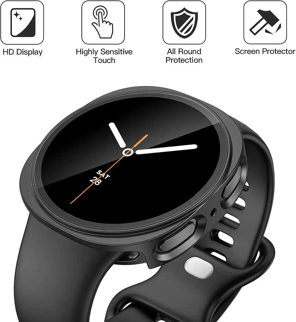 Protector Carcasa Para Galaxy Watch 8 (40 / 44 / 46mm)  3