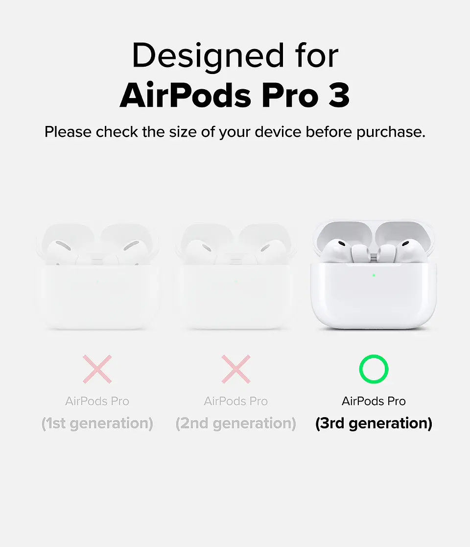 Carcasa Funda Ringke Para AirPods Pro 3 Air 2