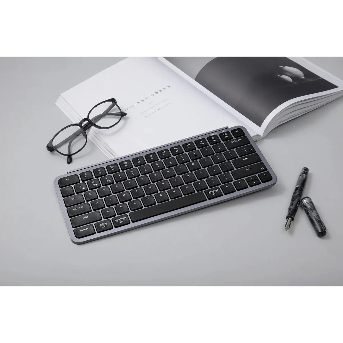 Keychron B1 Pro + keychron m7 セット Teclado Gamer Inalámbrico Keychron B1 Pro Ultra Delgado Espa