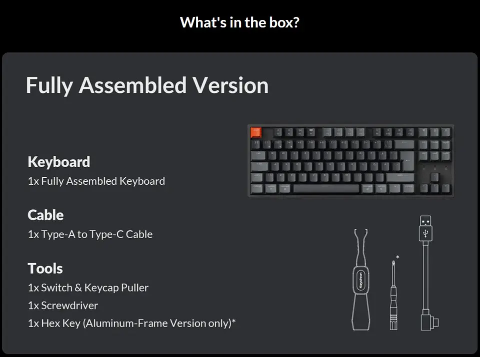 Teclado Gamer Inalámbrico Keychron K8 QMK Versión 2 Español 9