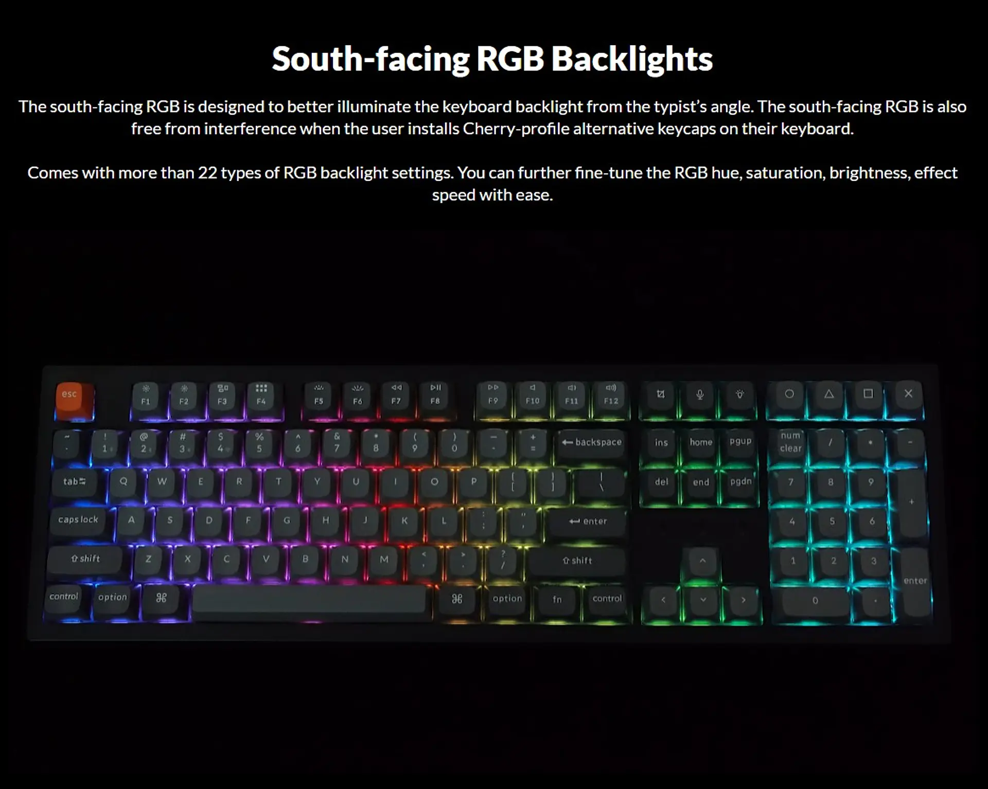 Teclado Gamer Inalámbrico Keychron K10 Max Español 9