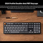 Teclado Gamer Inalámbrico Keychron K10 Max Español 8