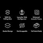 Teclado Gamer Inalámbrico Lemokey P1 HE 3