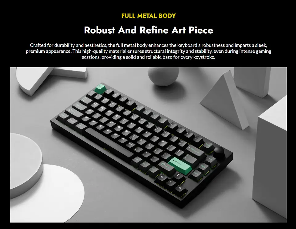 Teclado Gamer Inalámbrico Lemokey P1 HE 7