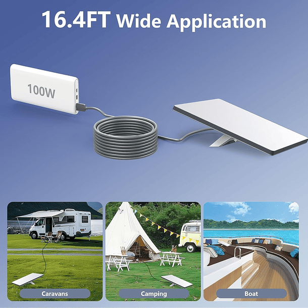 Cable de Carga Para Starlink Mini USB-C 5 M 7