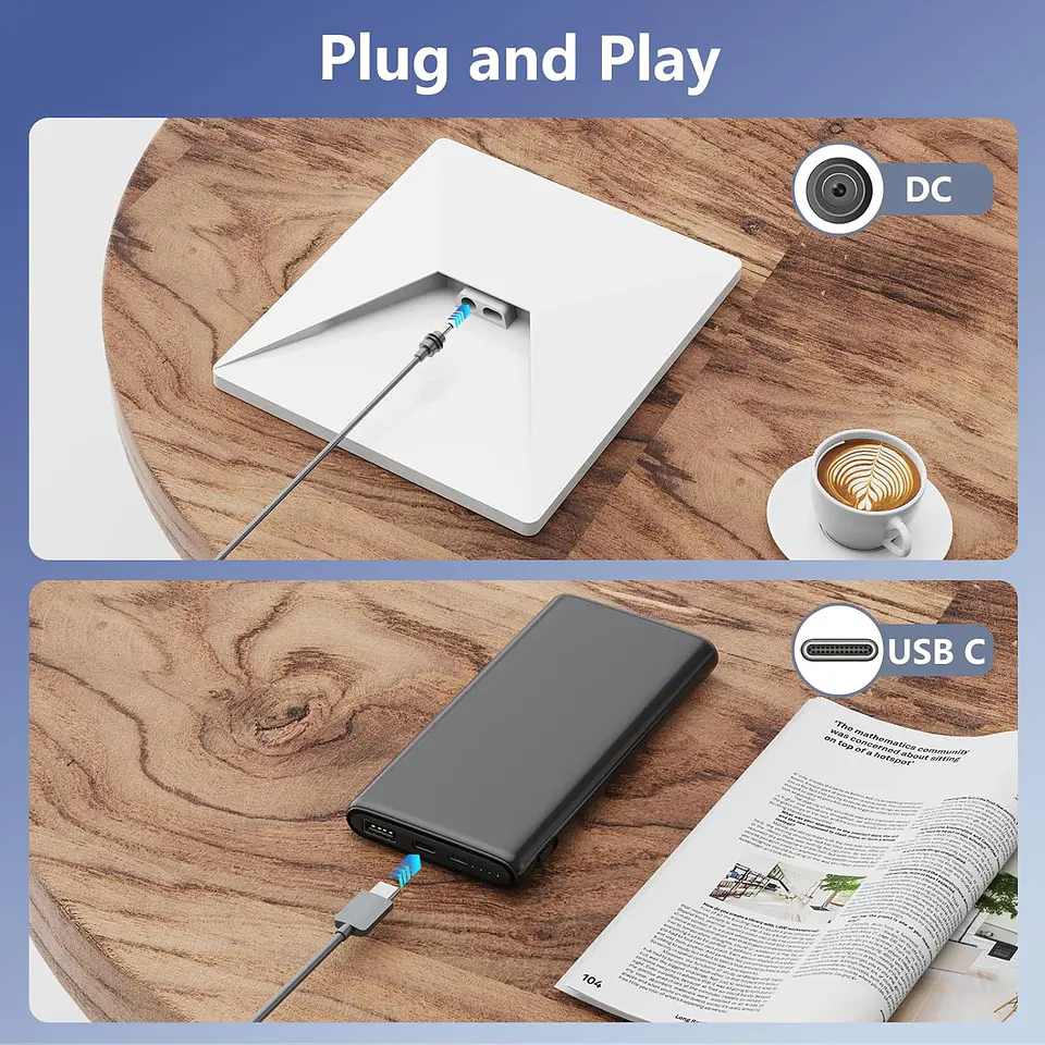 Cable de Carga Para Starlink Mini USB-C 5 M 6