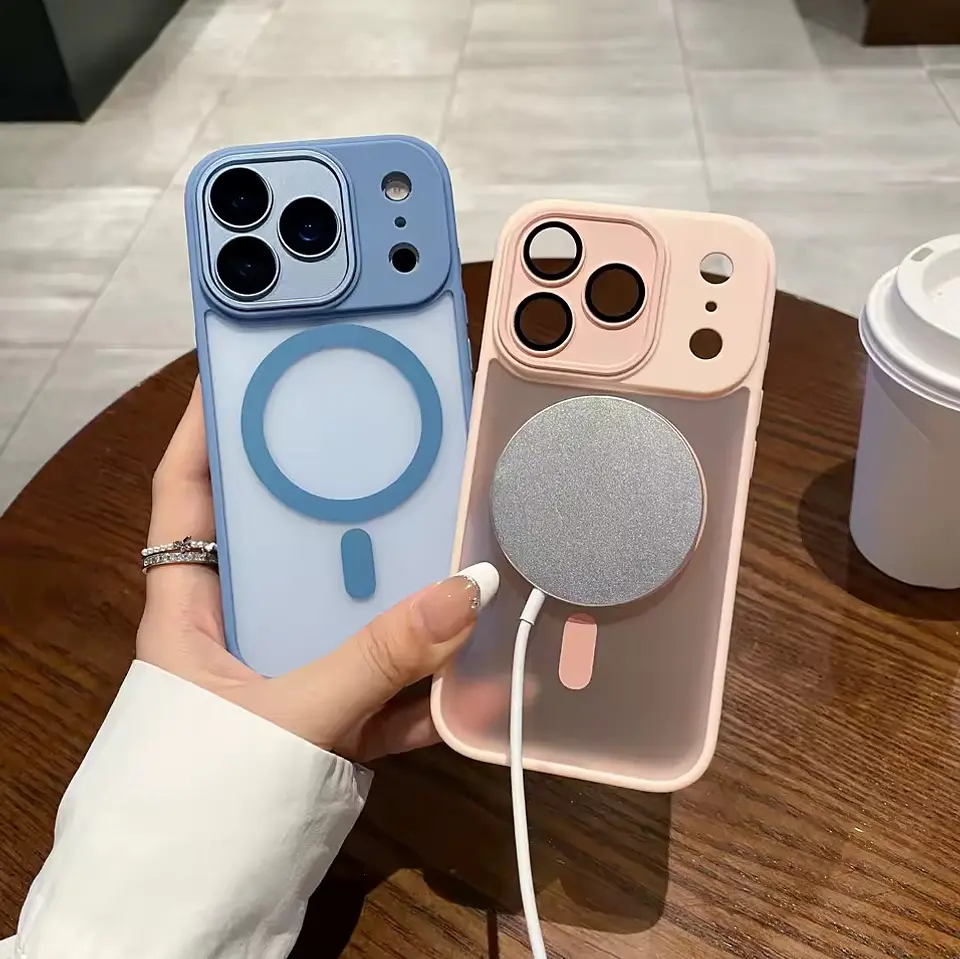 Carcasa Mate Para iPhone 17 / 17 Pro / 17 Pro Max Magnéticas 4