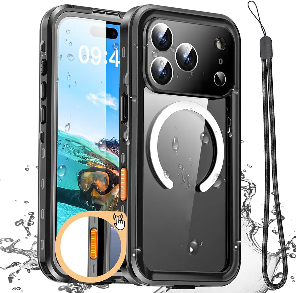 Carcasa Blindada Para iPhone 17 Pro / 17 Pro Max Waterproof 1