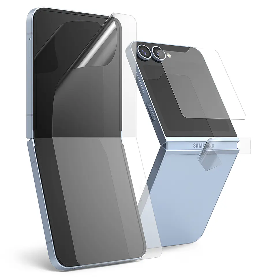 Lamina Protectora Ringke Para Galaxy Z Flip 7 FE / 6 (3 en 1)  1
