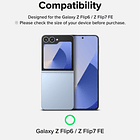 Lamina Protectora Ringke Para Galaxy Z Flip 7 FE (3 en 1)  10