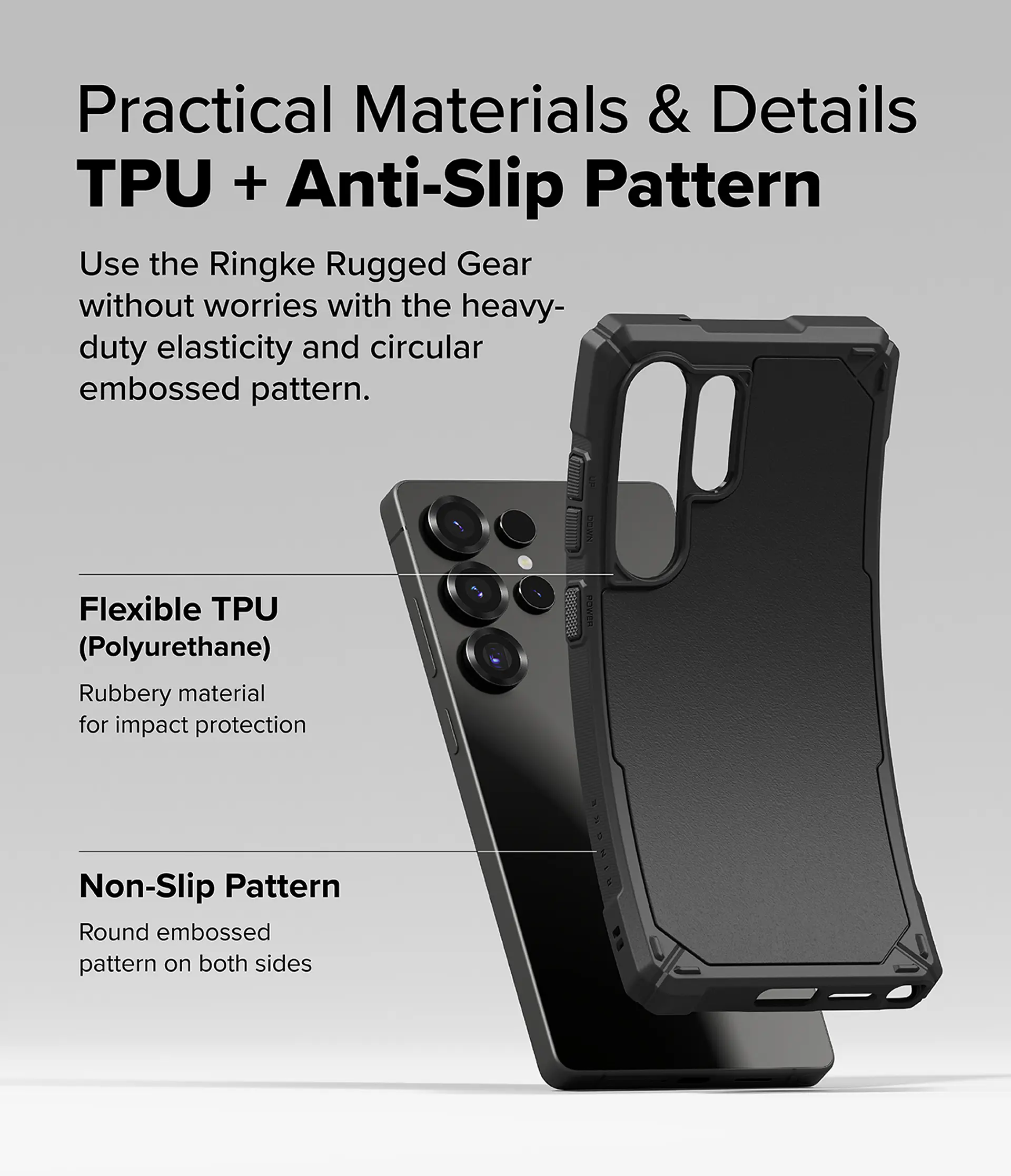 Carcasa Ringke Para Galaxy S25 Ultra Rugged Gear Magnética 6