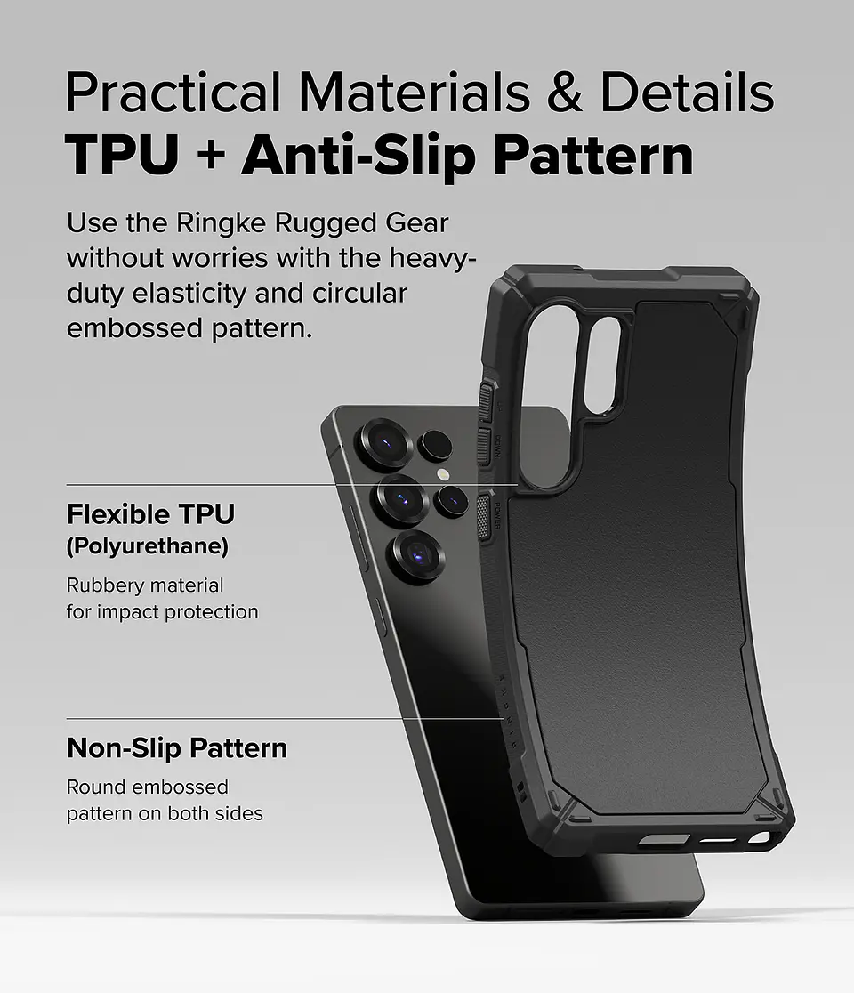 Carcasa Ringke Para Galaxy S25 Ultra Rugged Gear Magnética 6