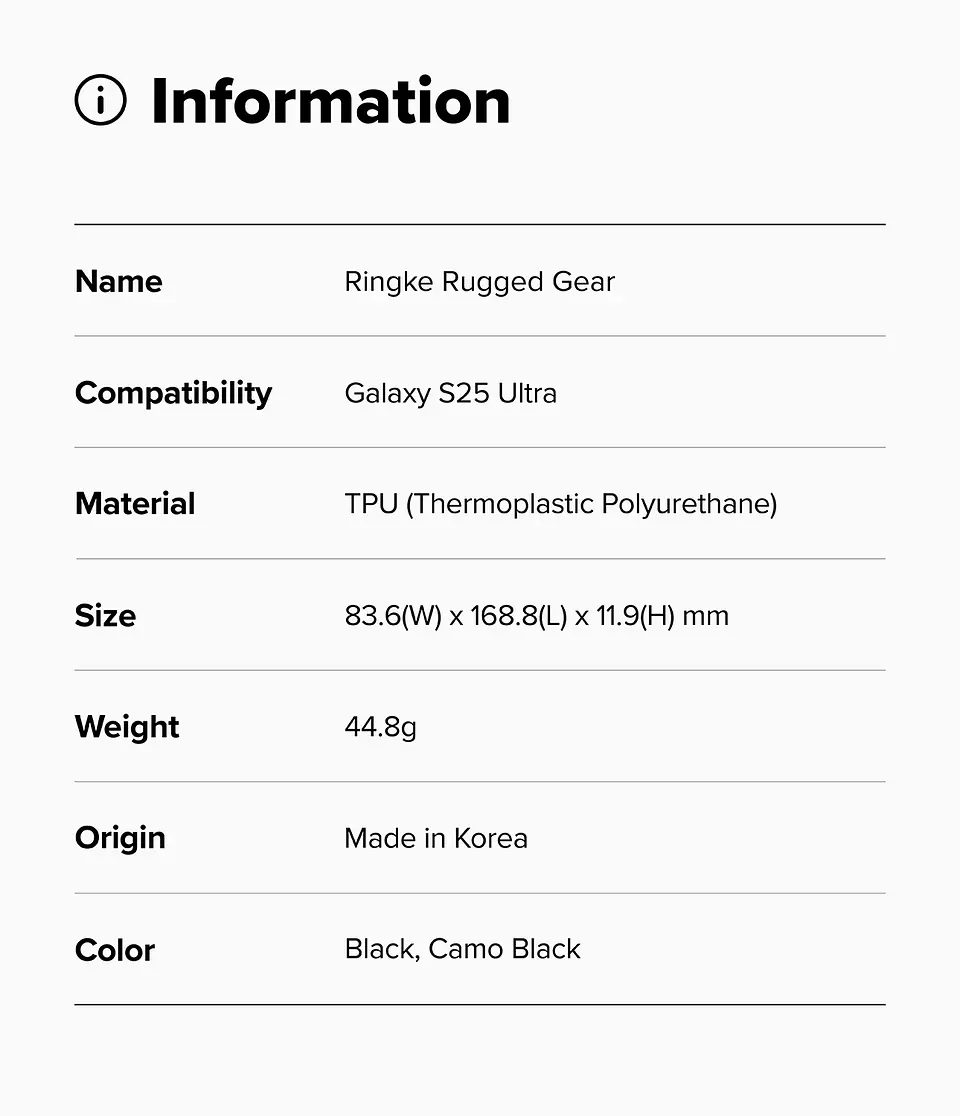 Carcasa Ringke Para Galaxy S25 Ultra Rugged Gear Magnética 10
