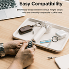  Base Universal Para Correas Buckle Base ( 6 pack) 4