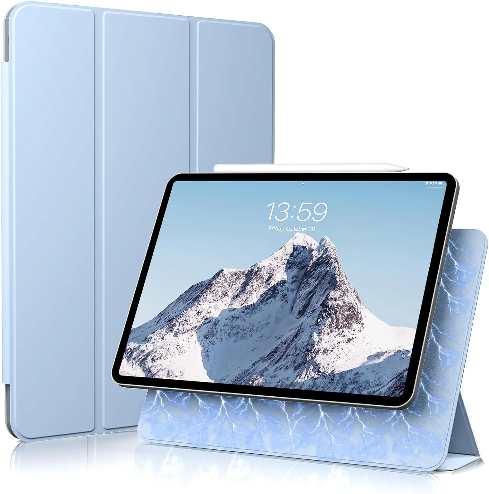 Carcasa Smart Para iPad Magnetica 14
