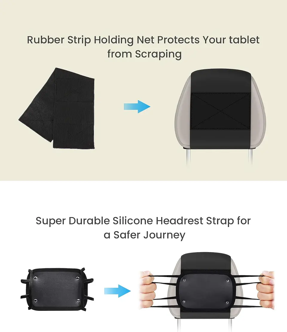 Soporte Universal de Tablet Para Auto Silicona 3